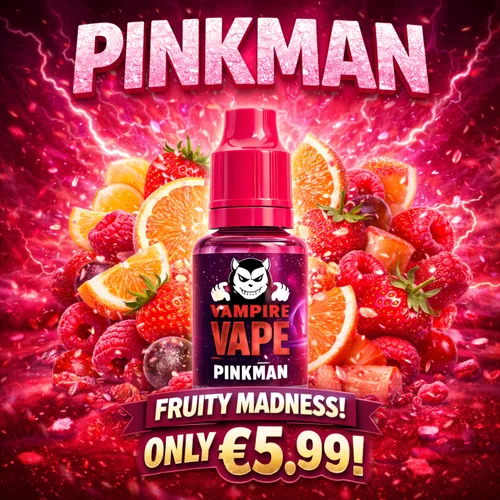 Pinkman 10ml Vampire Vape e-liquid Ireland